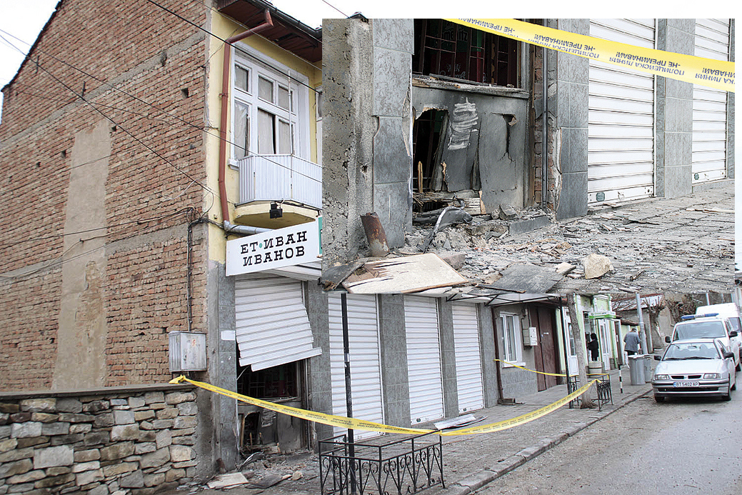 Крими | Бомба избухна пред   магазин в Дебелец