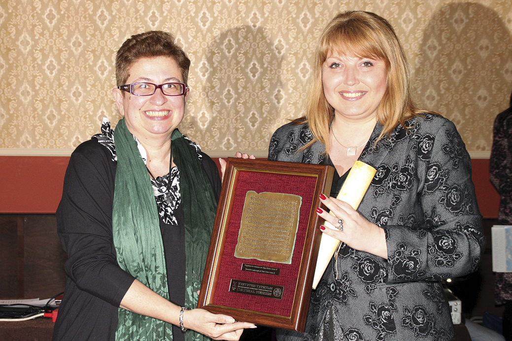 Общество | “Янтра ДНЕС” получи престижна награда от Международното изложение “Културен туризъм”