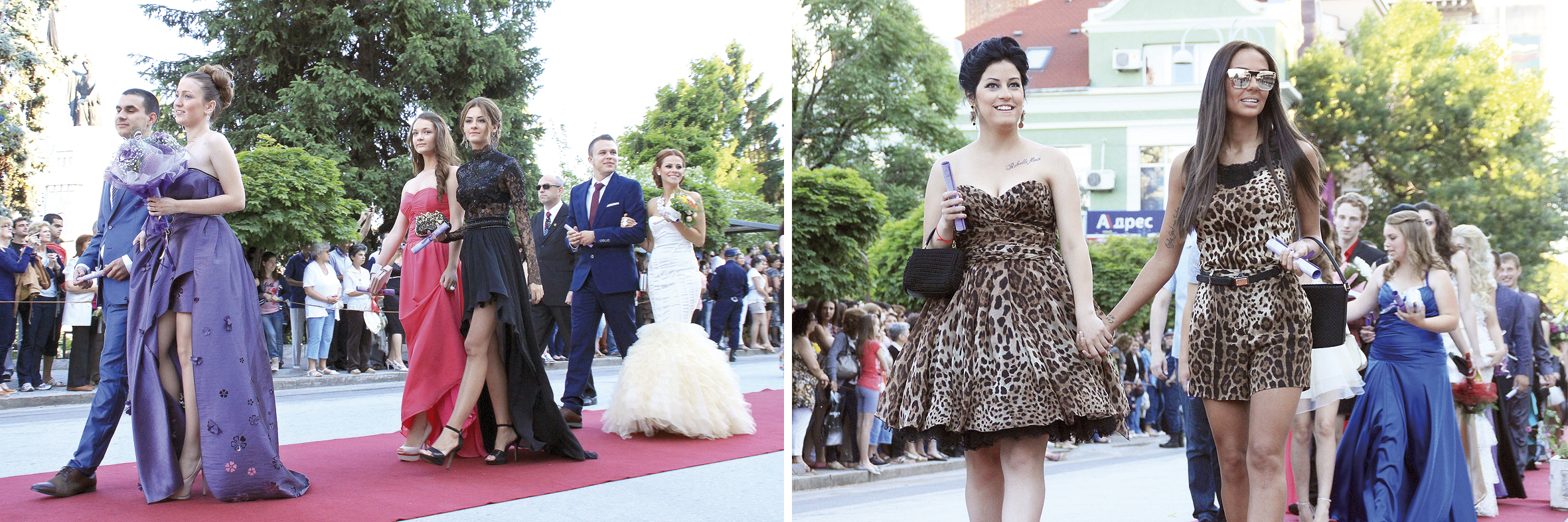 Общество | Николета Лозанова и бетоновоз бяха   сред атракциите на баловете тази година