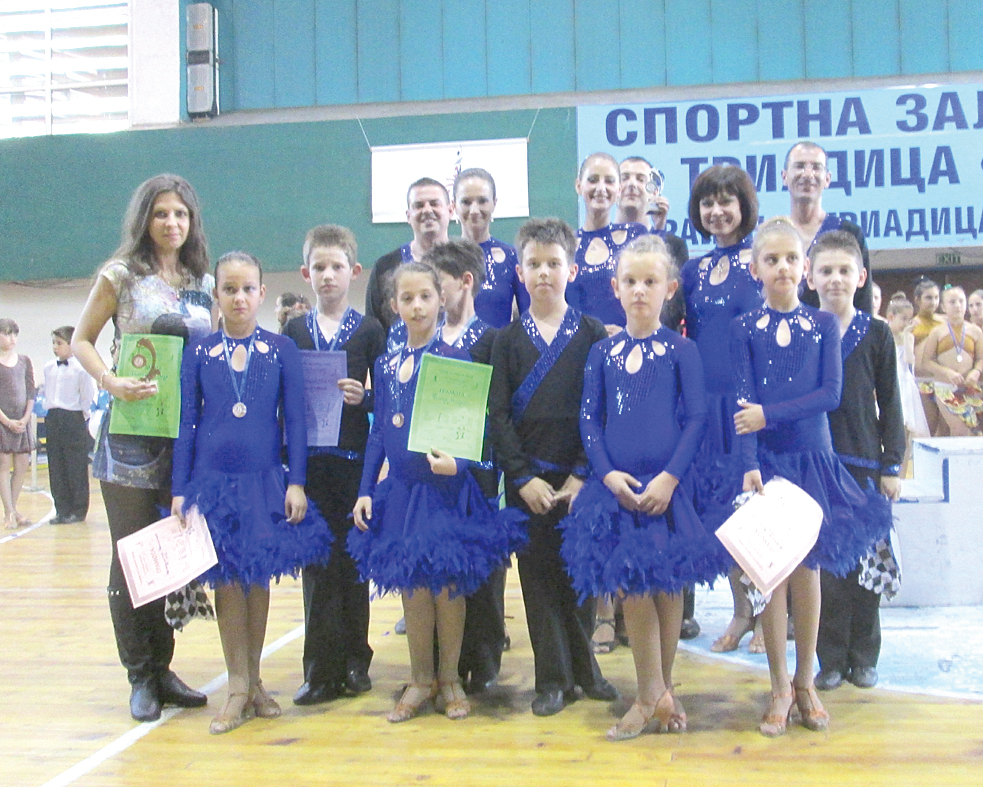 Спорт | “Ксани денс” донесе купи и медали от открити турнири по спортни танци