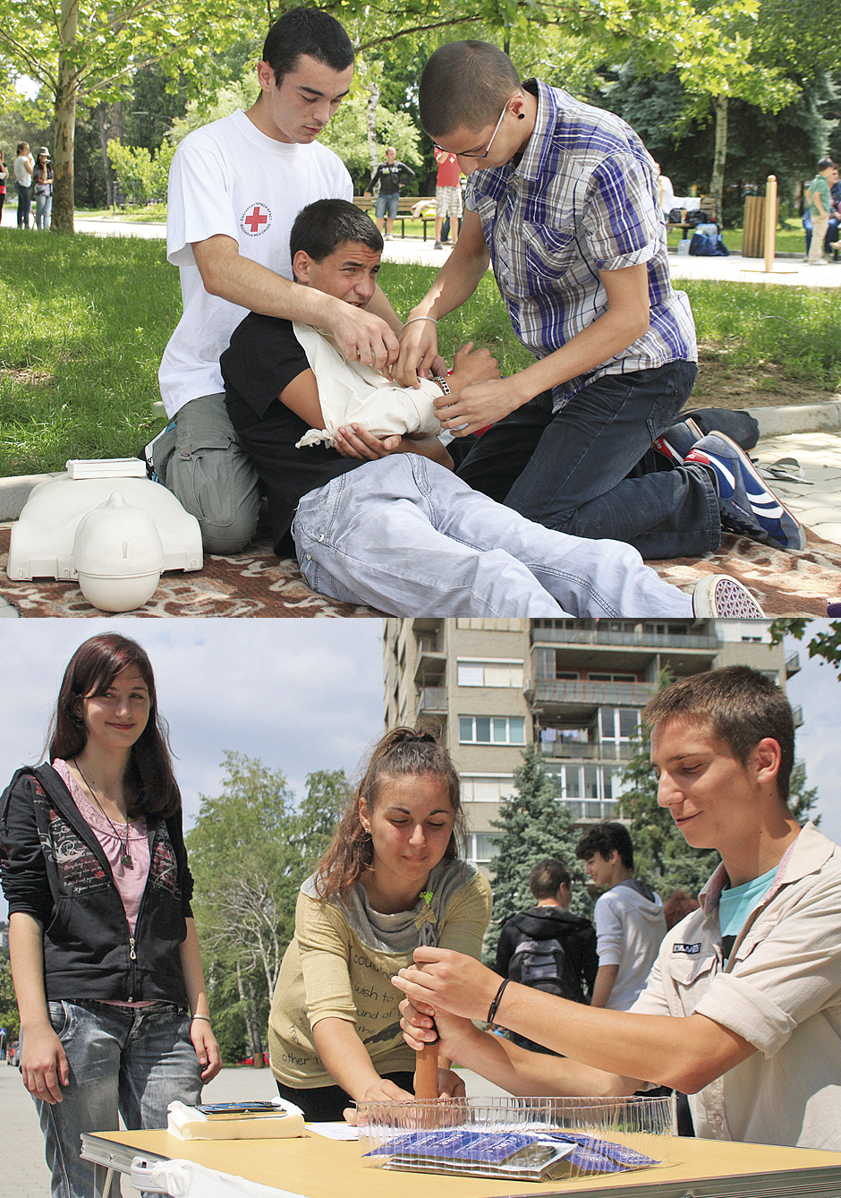 Общество | Ученици се включиха в игри, свързани със здравословния начин на живот