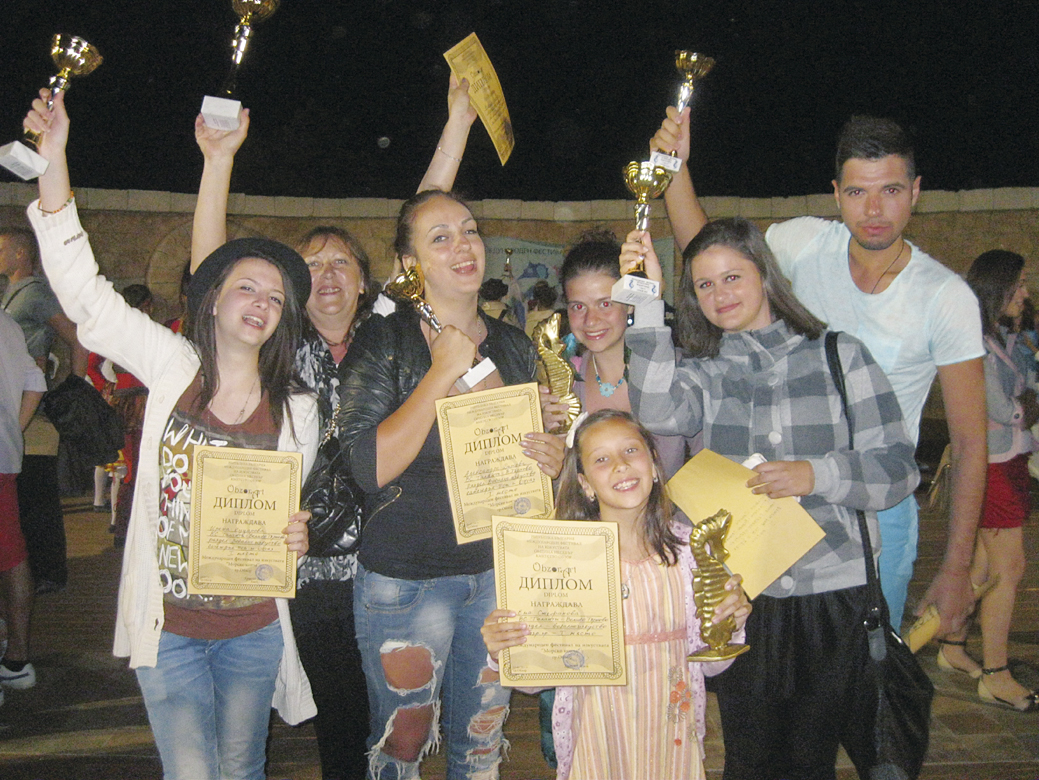 Общество | Вокално студио “Таланти”   спечели големия приз   в конкурса “Морско конче”