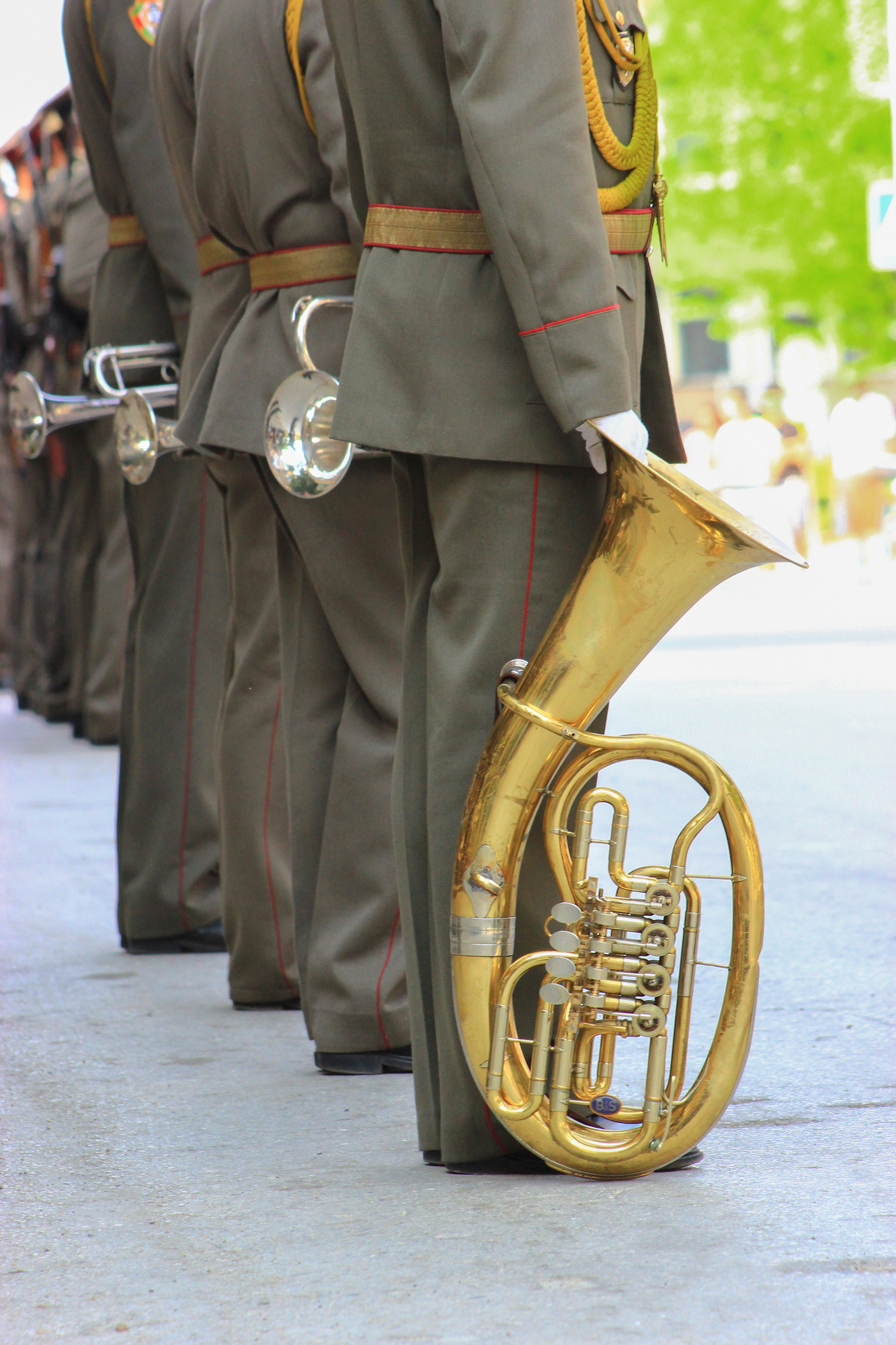 military-brass-band