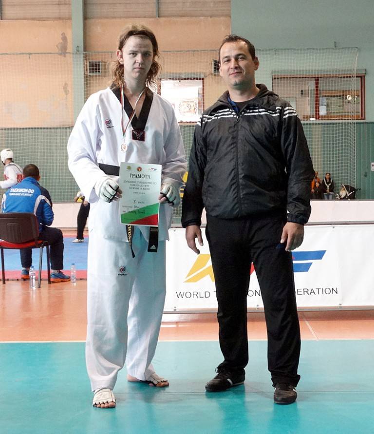 Димитър Сейков вицешампион на  България по таекуондо за мъже