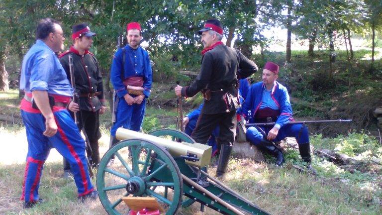 Руски воини щурмуваха брега  на Дунав край Свищов