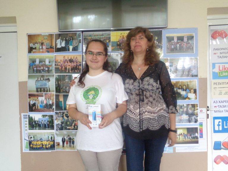 Ученички от СОУ „Николай Катранов” на Първи места в зелени национални състезания