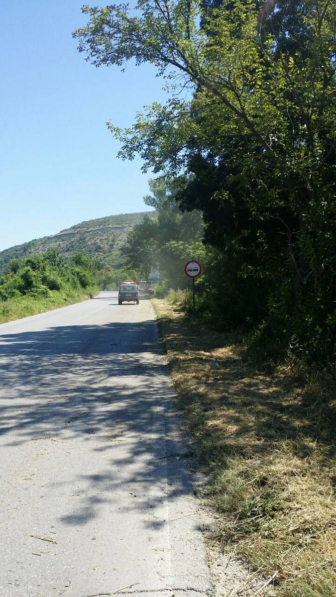 Горещи новини | Със собствени сили и средства в община Свищов започнаха почистването на  пътните банкети