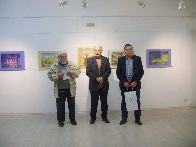 Свищов | Почетният гражданин Ангел Ботев направи своята поредна Юбилейна изложба в ХГ „Николай Павлович” в Свищов