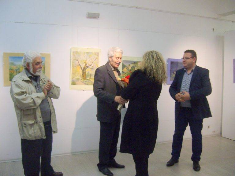Почетният гражданин Ангел Ботев направи своята поредна Юбилейна изложба в ХГ „Николай Павлович” в Свищов