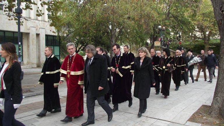 Ръководството на община Свищов уважи патронния празник на СА „Д. А. Ценов“
