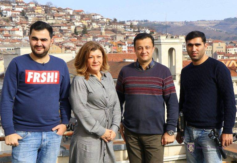 Горещи новини | Журналисти от Азербайджан  снимат филм за старата столица