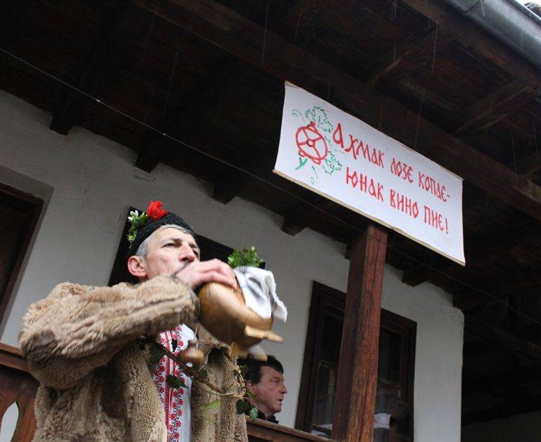 Кметът Даниел Панов заряза ритуално лозите в Килифарево