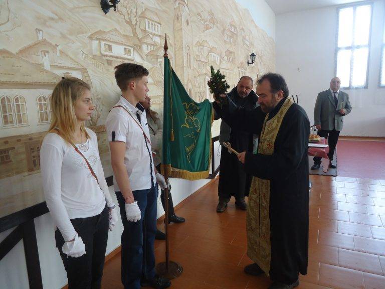 На 3 март в Церова кория осветиха знаме и герб на селото