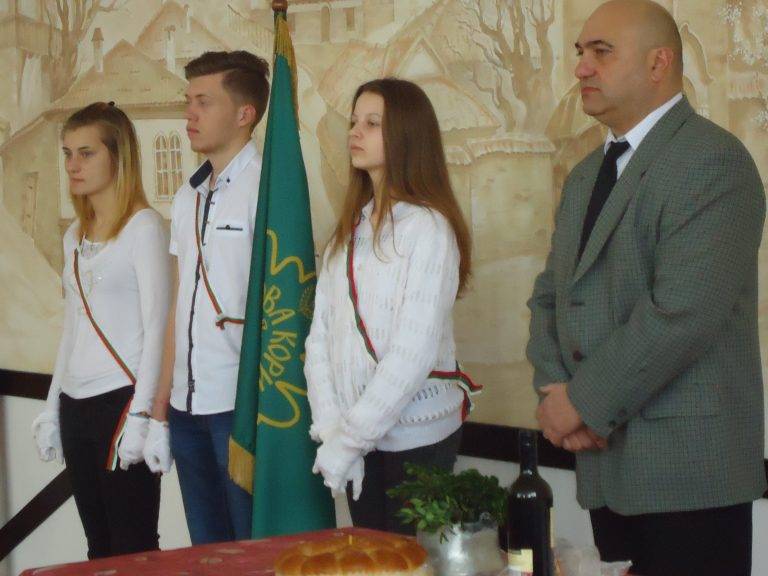 На 3 март в Церова кория осветиха знаме и герб на селото