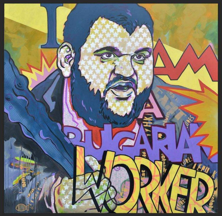 Култура | Великотърновски художник нарисува Пеевски, Борисов и Гери Никол