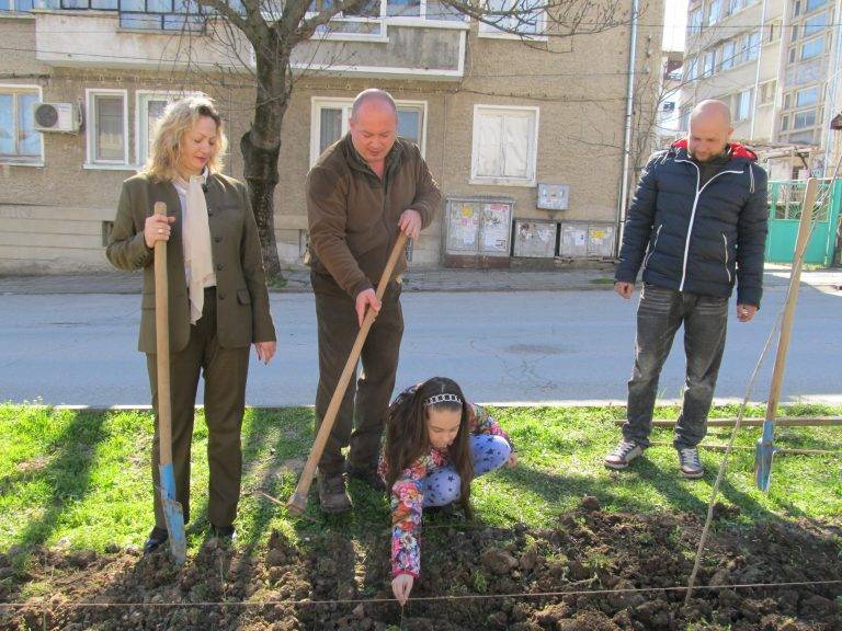 В Лясковец залесяваха в Седмицата на гората