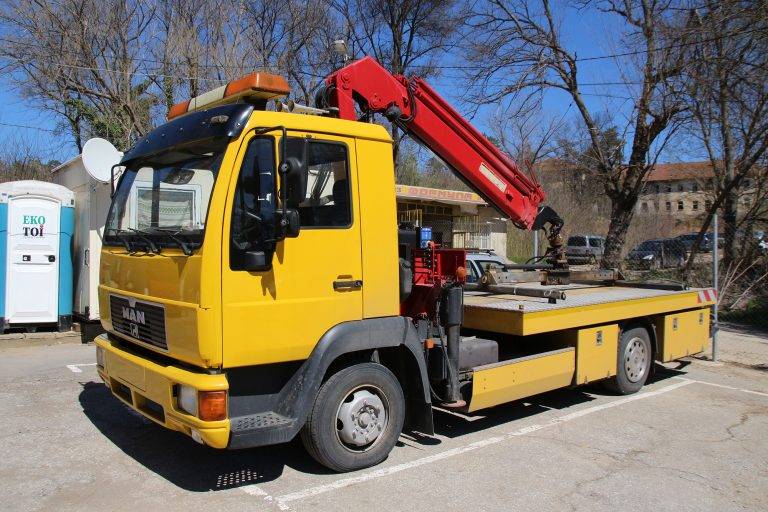 Горещи новини | Пристигна новият “паяк”, след  празниците тръгва из Велико Търново