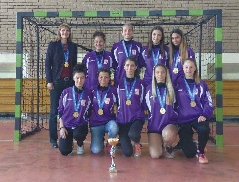 Спорт | Отборът на ВТУ  за пореден път  шампион по хандбал