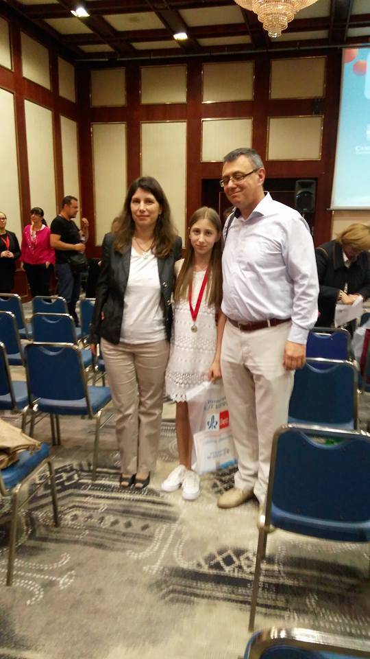 Второ място в националното състезание на Кеймбридж училищата за Гергана Попова от СУ „Николай Катранов“