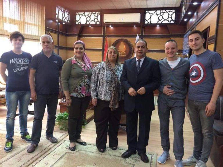 Студенти от ВТУ гостуваха в Университет Ал Мансура в Египет