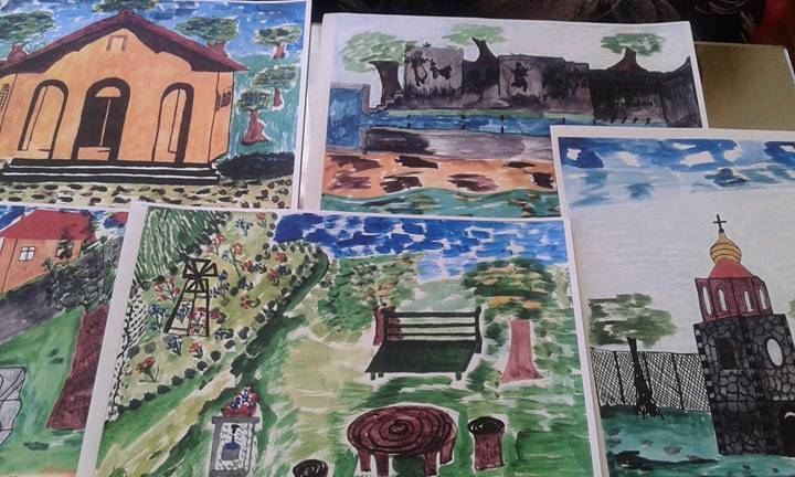 Култура | Детски рисунки от Никюп отлетяха за Франция
