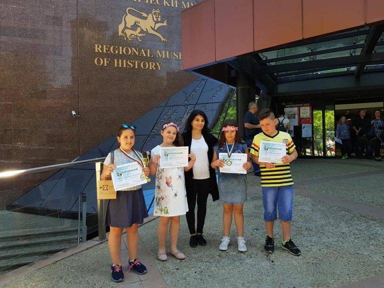 Лясковски ученици завоюваха челни места в състезания