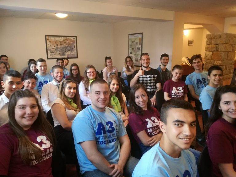 Николаос Цитиридис гостува в ПГ по туризъм „Д-р Васил Берон“