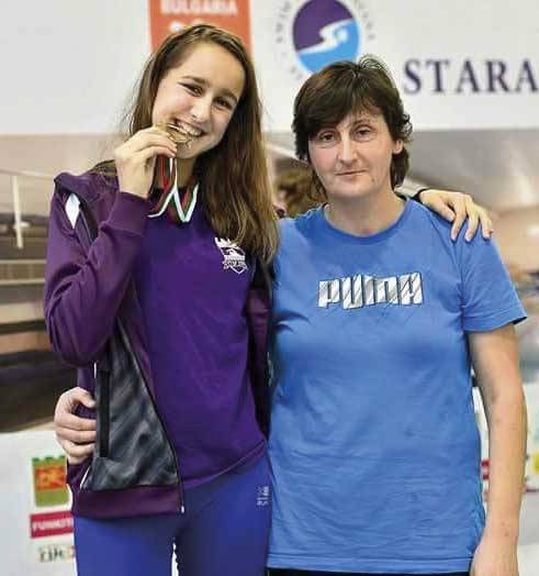 Спорт | Габриела Даракчиева с два медала на 100 м гръб