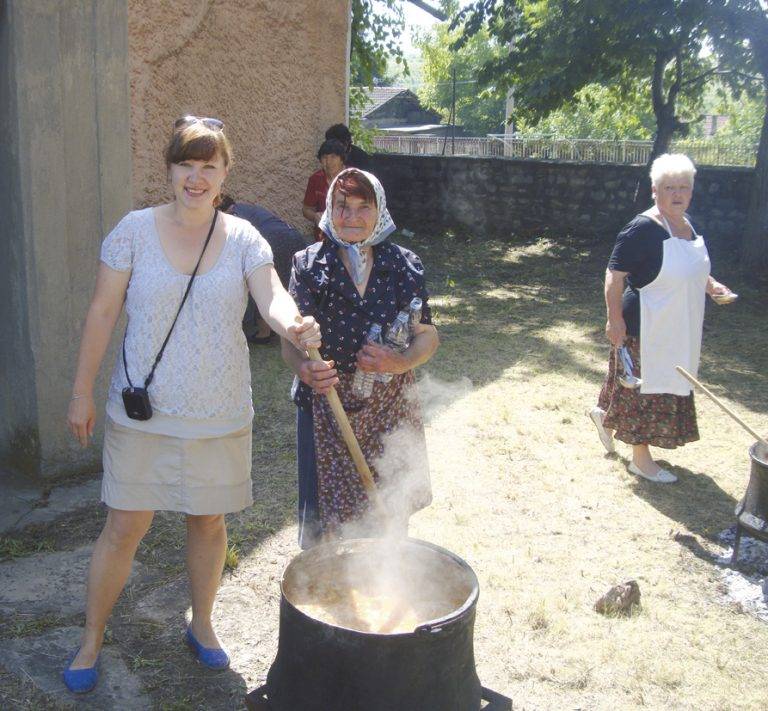 Татяна – една рускиня, която  сбъдна мечтата си да стане  художник във Велико Търново