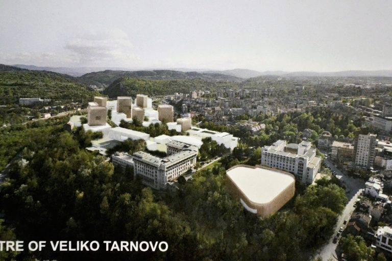 През 2019 г. започва строителството на новия градски център на В. Търново (снимки)