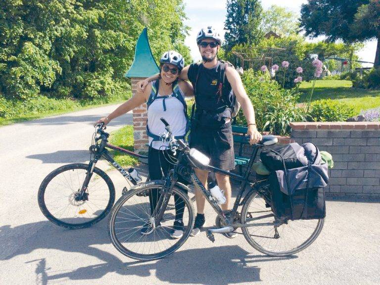 Здравка Димитрова е обиколила  половин Европа с колело