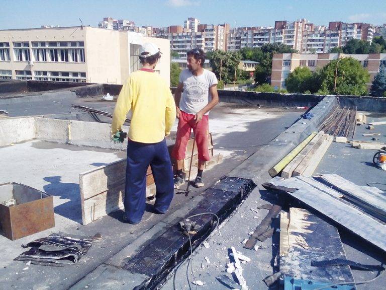 Спорт | Правят покрива на зала “Сава Величков”