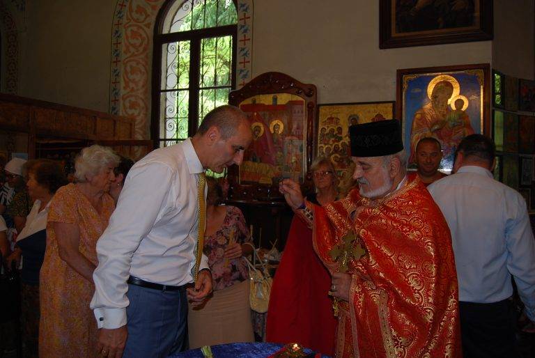 Председателят на ПГ на ГЕРБ уважи храмовия празник на свищовския манастир „Покров Богородичен“