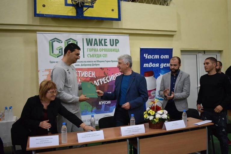 Владо Николов разказа пред ученици в Г. Оряховица как агресията може да съсипе един човешки живот