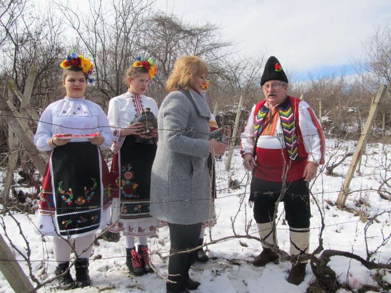 С вино и пелин поляха празника в Лясковец