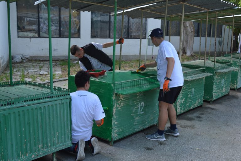 Доброволци обновиха Общинския пазар в Павликени