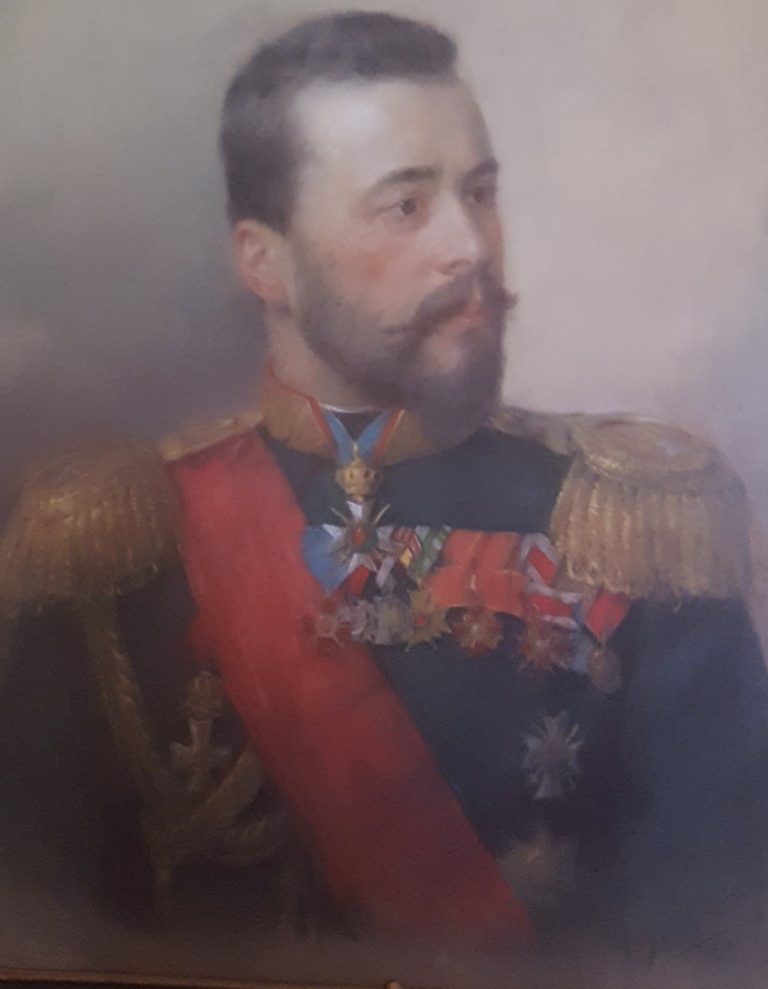 Ген. Сава Муткуров слага първите си нашивки на 3 юни 1872 година