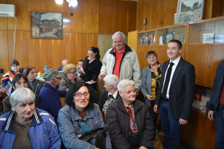 Явор Божанков се срещна  с хората с увреден слух