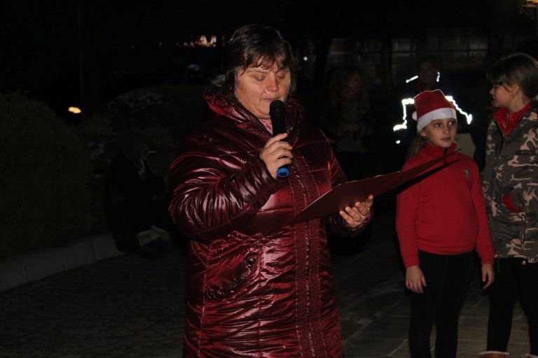 Стражица грейна с коледна премяна