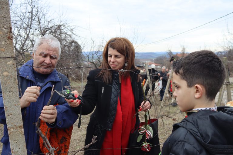 С винени конкурси, с фолклорни концерти и със зарязване бе отбелязан празникът Трифон Зарезан в община Лясковец