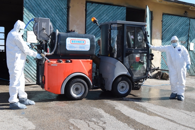 Горещи новини | Започна дезинфекция на обществени места в Горна Оряховица