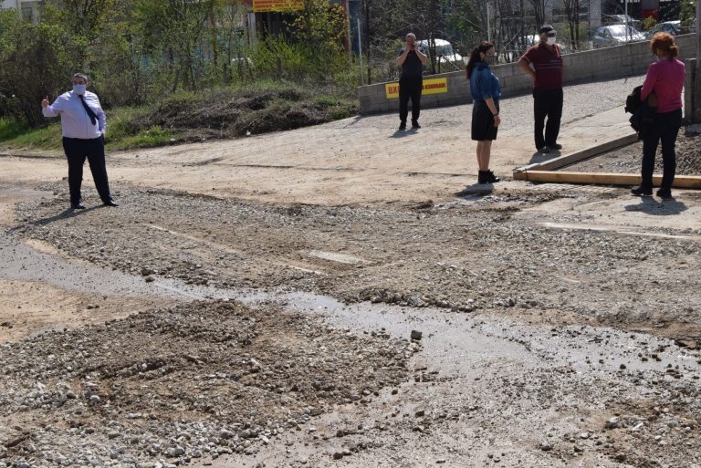 Кметът на Г. Оряховица инспектира ремонтните дейности в града