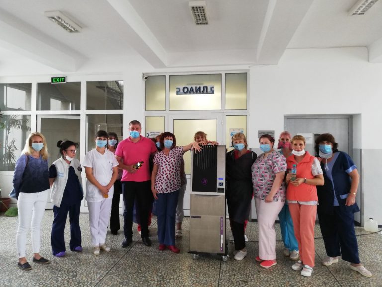 Здраве | В МОБАЛ направиха демонстрация за ултравиолетова дезинфекция
