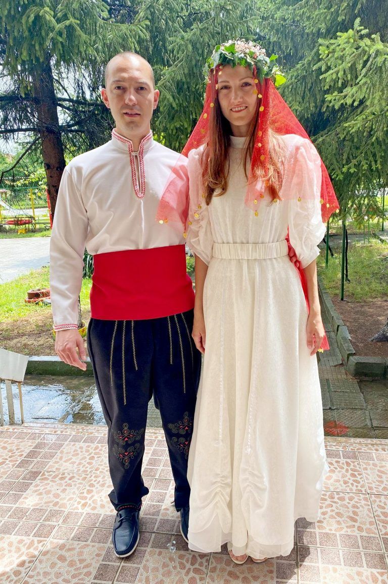 Горещи новини | Типична сватба от XIX век пресъздадоха в лясковската детска градина „Радост“