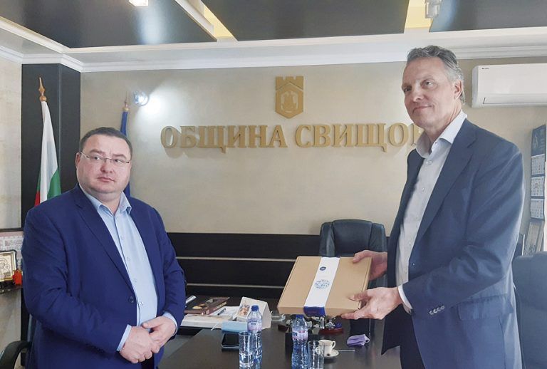 Свищов | Посланикът на Кралство Нидерландия  Н.Пр. Юриен ван дер Хорст посети Свищов