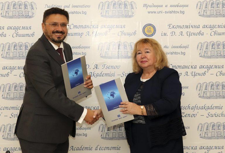 Свищов | Стопанска академия “Д. А. Ценов” подписа меморандум за сътрудничество с БТА