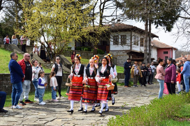Елена | Лъчезарните лазарки от „Балканджийче“ озариха улиците на град Елена