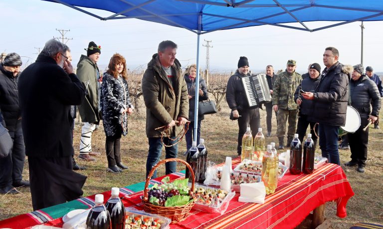 В Лясковец зарязаха лозята за здраве и берекет и се веселиха за Зарезан с Капанския ансамбъл