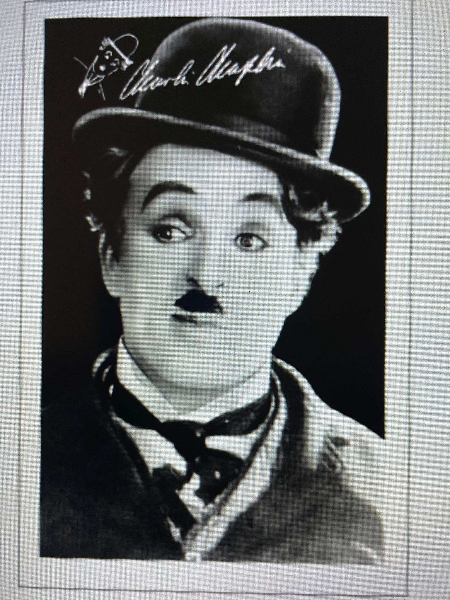 Avtograf Chaplin