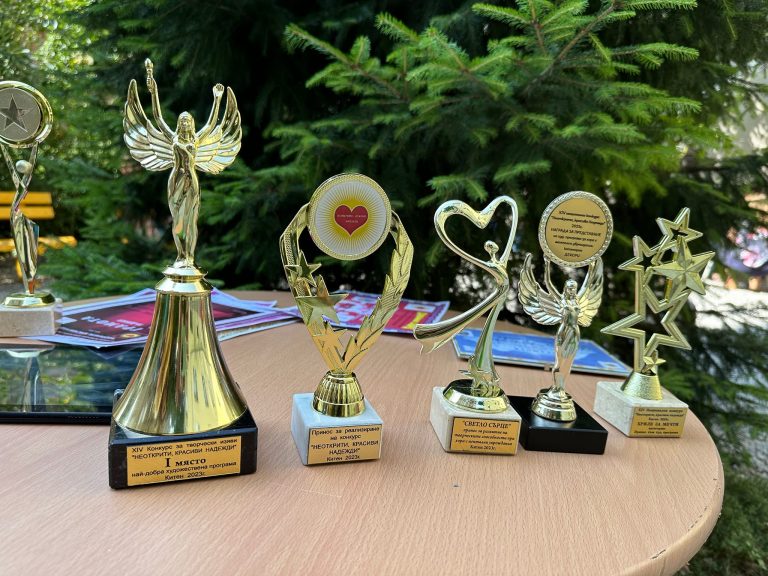 Социалните услуги за хора с увреждания спечелиха куп награди от конкурс в Китен